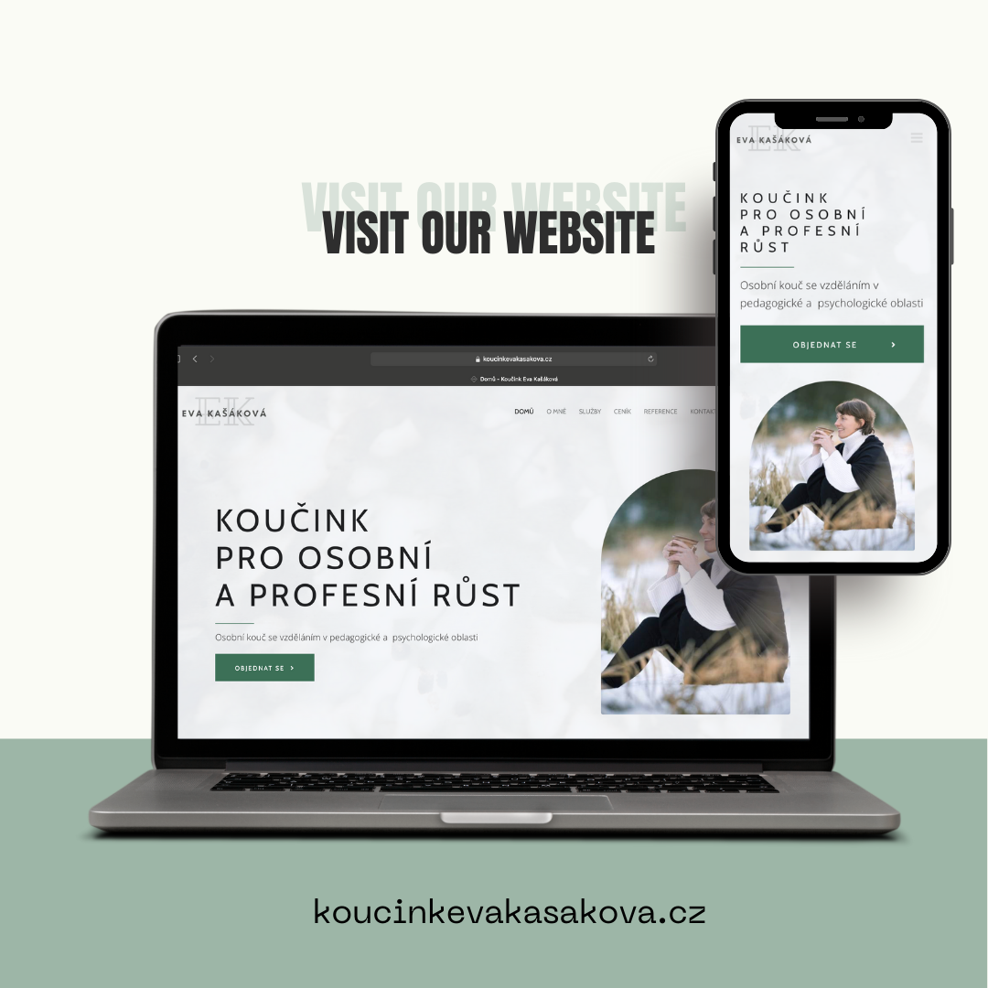 Web design for Eva Kasakova Koucink
